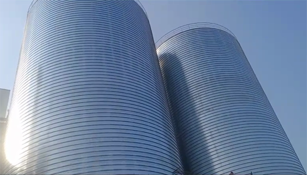 西昌2座混凝土高架卷板仓